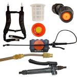 Kit Fumigador + Llave de impacto + Inflador + Batería Gladiator COMBO-8
