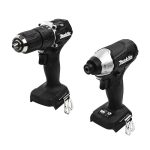 Kit Inalámbrico 18V Taladro percutor + Atornillador de impacto + batería y cargador Makita DLX2414X7B - Imagen 4