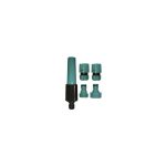 Kit para Manguera Pitón de riego + Adaptadores y Conectores K42 5 pzs Green Season 300987
