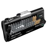 Kit Puntas y Mini Chicharra 1/4" Zyklop Mini Bit-Check BC BR 30 Wera