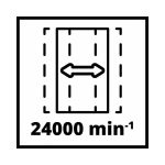 Lijadora Orbital Inalámbrica 18V 187x90mm TC-OS 18/187 Li-Solo Einhell 4460725 - Imagen 5