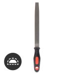 Lima Media Caña con Mango Ergonómico 8" (200mm) Pica Media LX-5559-8-2