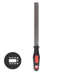 Lima Plana Paralela con Mango Ergonómico 8" (200mm) Pica Media LX-5519-8-2