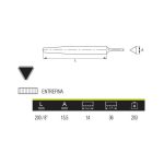 Lima Punta Triangular 8" Irimo 534351