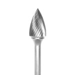Lima Rotativa Árbol con Punta - 5/8'' -Toma 6mm - Estandar (Corte 2) - Carburo Tungsteno - Grobet
