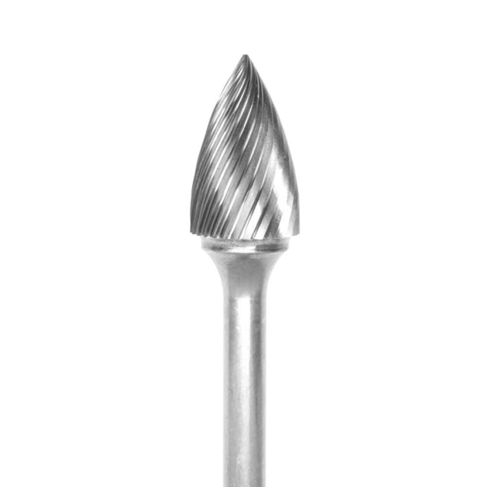 Lima Rotativa Árbol con Punta - 5/8'' -Toma 6mm - Estandar (Corte 2) - Carburo Tungsteno - Grobet - Imagen 1