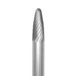 Lima Rotativa Árbol con Radio - 1/4'' -Toma 1/4'' - Estandar (Corte 2) - Carburo Tungsteno - Grobet