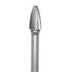 Lima Rotativa Árbol Radio - 3/8'' -Toma 6mm - Rompe Viruta (Corte 3) - Carburo Tungsteno - Grobet