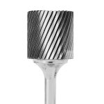 Lima Rotativa Cilíndrica Plana - 1'' -Toma 1/4'' - Estandar (Corte 2) - Carburo Tungsteno - Grobet
