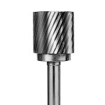 Lima Rotativa Cilíndrica Plana - 3/4'' -Toma 1/4'' - Estandar (Corte 2) - Carburo Tungsteno - Grobet