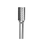 Lima Rotativa Cilíndrica Plana - 3/8'' -Toma 1/4'' - Estandar (Corte 2) - Carburo Tungsteno - Grobet
