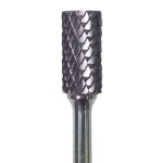 Lima Rotativa Cilíndrica Plana - 5/8'' -Toma 1/4'' - Doble Corte (Corte 5) - Carburo Tungsteno - Grobet