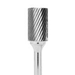 Lima Rotativa Cilíndrica Plana - 5/8'' -Toma 1/4'' - Estandar (Corte 2) - Carburo Tungsteno - Grobet
