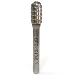 Lima Rotativa Cilíndro con Radio - 1/2'' -Toma 6mm - Rompe Viruta (Corte 3) - Carburo Tungsteno - Grobet