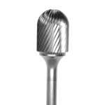 Lima Rotativa Cilíndro con Radio - 3/4'' -Toma 6mm - Estandar (Corte 2) - Carburo Tungsteno - Grobet