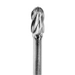 Lima Rotativa Cilíndro con Radio - 3/8'' -Toma 1/4'' - Aluminio (Corte 1) - Carburo Tungsteno - Grobet