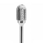 Lima Rotativa Cilíndro con Radio - 5/8'' -Toma 1/4'' - Estandar (Corte 2) - Carburo Tungsteno - Grobet