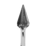 Lima Rotativa Cónica de 31° - 5/8'' -Toma 6mm - Estandar (Corte 2) - Carburo Tungsteno - Grobet