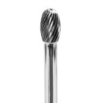 Lima Rotativa Ovalada - 3/8'' -Toma 1/4'' - Estandar (Corte 2) - Carburo Tungsteno - Grobet