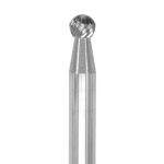 Lima Rotativa Redonda - 1/4'' -Toma 6mm - Rompe Viruta (Corte 3) - Carburo Tungsteno - Grobet