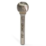 Lima Rotativa Redonda - 3/4'' -Toma 1/4'' - Estandar (Corte 2) - Carburo Tungsteno - Grobet