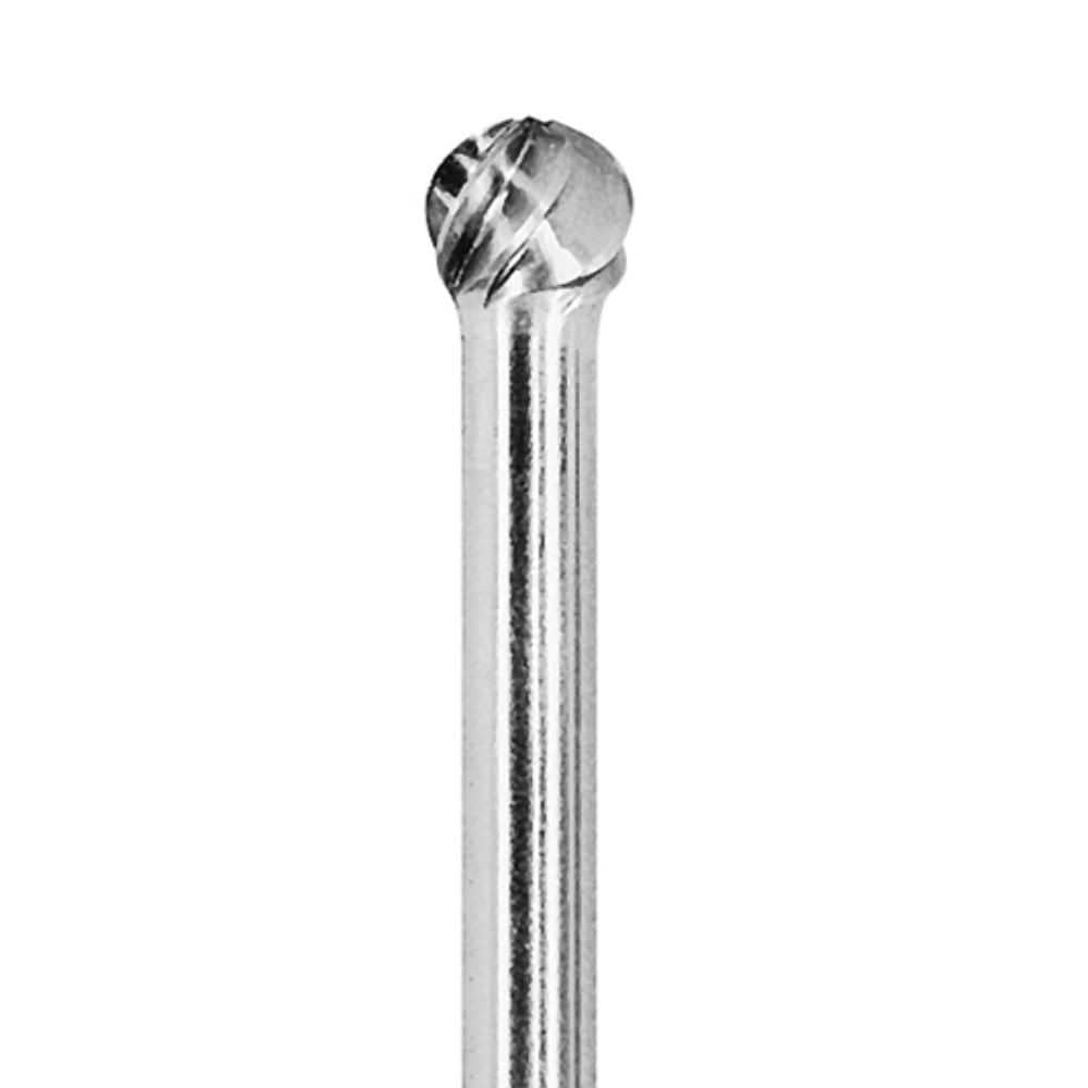 Lima Rotativa Redonda - 3/8'' -Toma 1/4'' - Aluminio (Corte 1) - Carburo Tungsteno - Grobet - Imagen 1