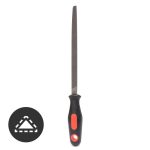 Lima Triangular con Mango Ergonómico 8" (200mm) Pica Bastarda LX-5569-8-1