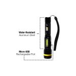 Linterna Led Recargable Aluminio 700 Lúmenes CAT CT6215