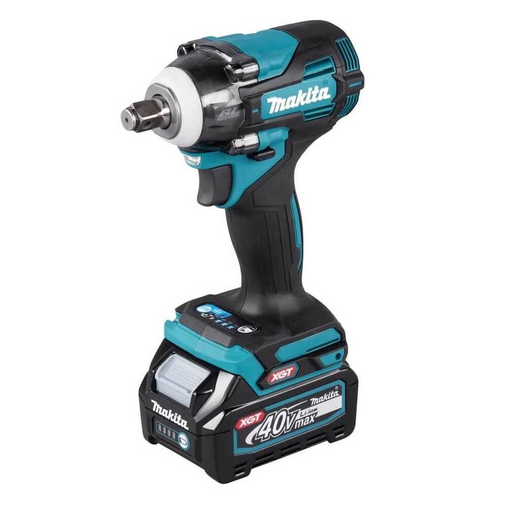 Llave de Impacto Inalámbrica 1/2" 40V + 2 Baterías 2.5Ah + Cargador+ Caja Makpac Makita TW004GD201 - Imagen 3