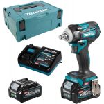 Llave de Impacto Inalámbrica 1/2" 40V + 2 Baterías 2.5Ah + Cargador+ Caja Makpac Makita TW004GD201 - Imagen 2