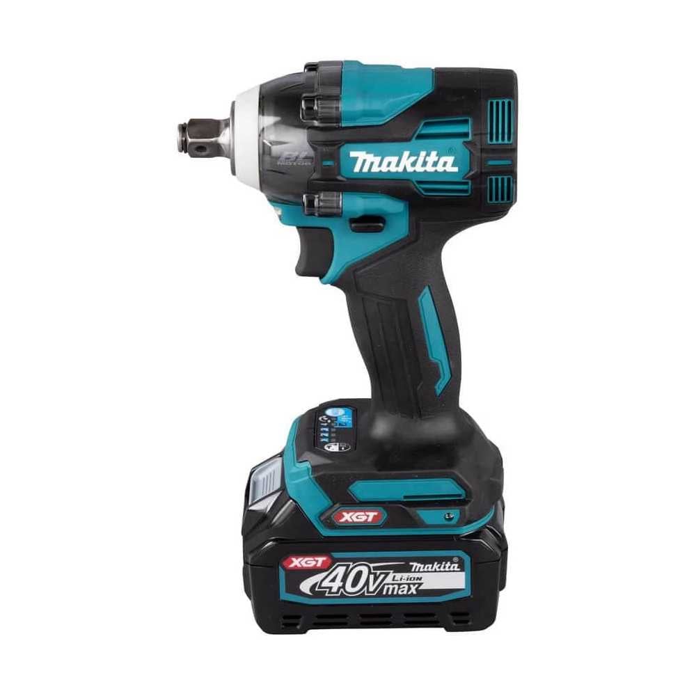 Llave de Impacto Inalámbrica 1/2" 40V + 2 Baterías 2.5Ah + Cargador+ Caja Makpac Makita TW004GD201 - Imagen 4