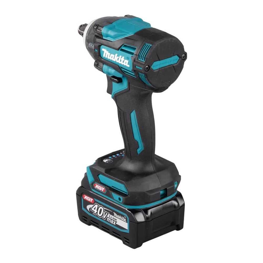Llave de Impacto Inalámbrica 1/2" 40V + 2 Baterías 2.5Ah + Cargador+ Caja Makpac Makita TW004GD201 - Imagen 5