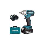 Llave de Impacto Inalámbrica 18V Makita DTW190RFE