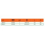 Llave en Cruz Aislada 8x10x13x17 MM Bahco 2820V17