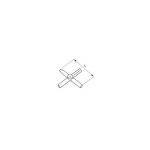 Llave en Cruz Aislada 8x10x13x17 MM Bahco 2820V17 - Imagen 3