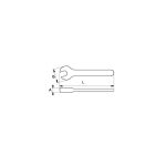 Llave Fija Aislada de una Boca 11 X 116 MM Bahco 6MV-11 - Imagen 3