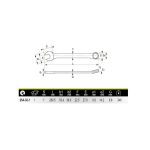 Llave Punta Corona 1" Irimo 25A-32-1
