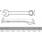 Llave Punta Corona Acodada 30 MM Bahco 1952M-30