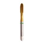 Macho TiN HSS Spiral Point - Para Maquina (Torno) - M8 - Paso 1,25 mm - Somta