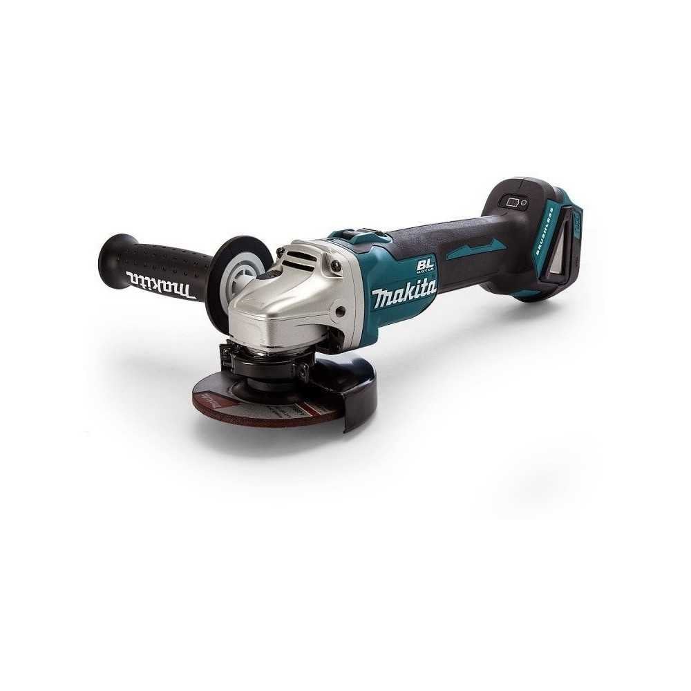 Esmeril Angular Inalambrico 4-1/2" (2 baterías + cargador BL Motor, XPT) Makita DGA454RFE - Imagen 3