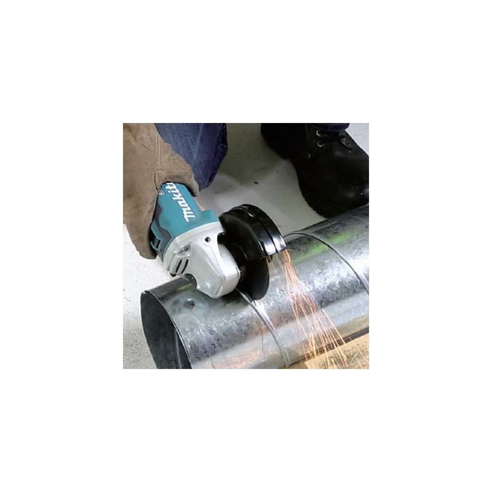 Esmeril Angular Inalambrico 4-1/2" (2 baterías + cargador BL Motor, XPT) Makita DGA454RFE - Imagen 1