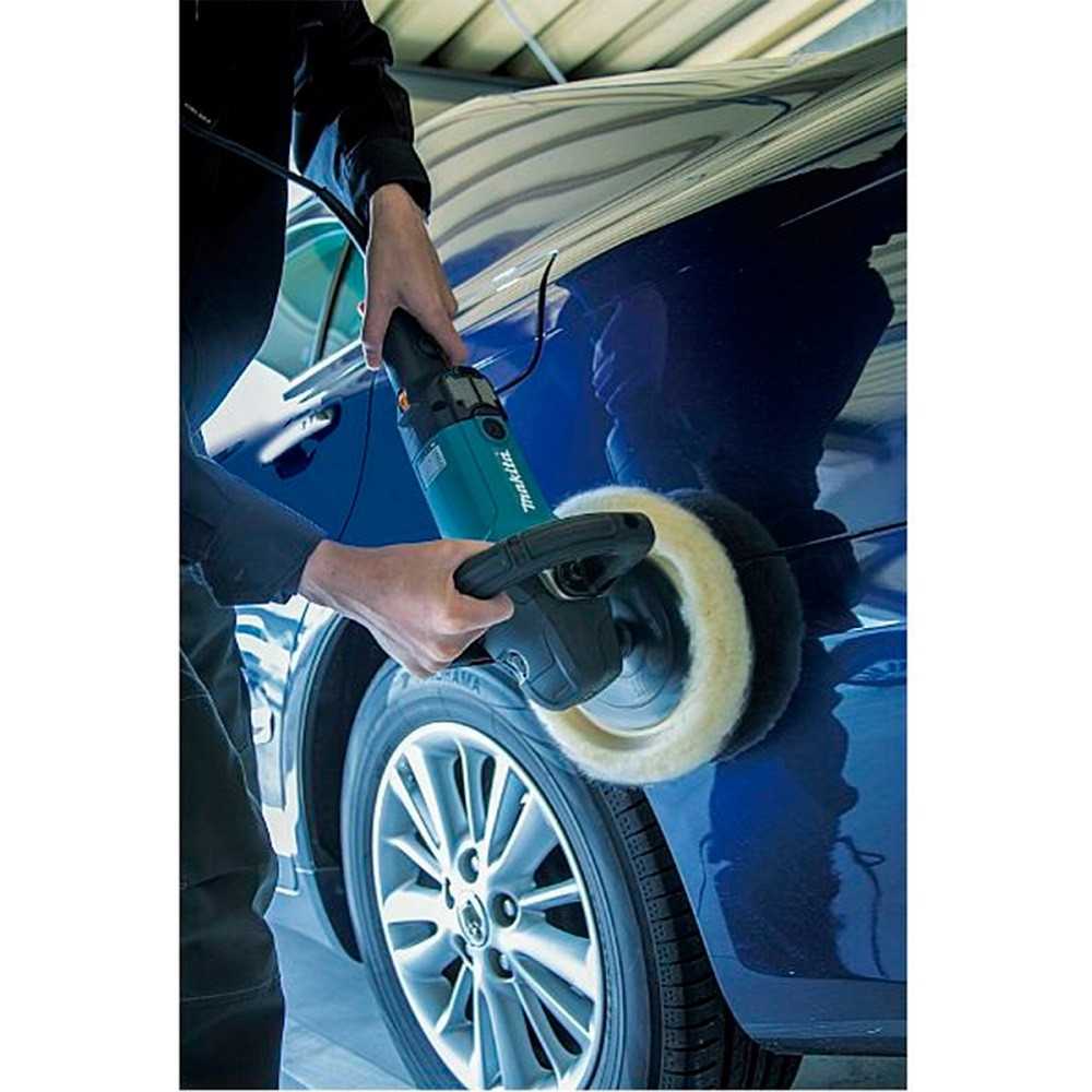 Pulidora Angular 7" (180 mm) 1200 W 0 - 3200 rpm 3,4 kg Makita 9237CB - Imagen 3
