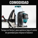 Pulverizador-Fumigador 75.6cc 2.7Kw / 3.7 Hp Makita PM7650H - Imagen 5