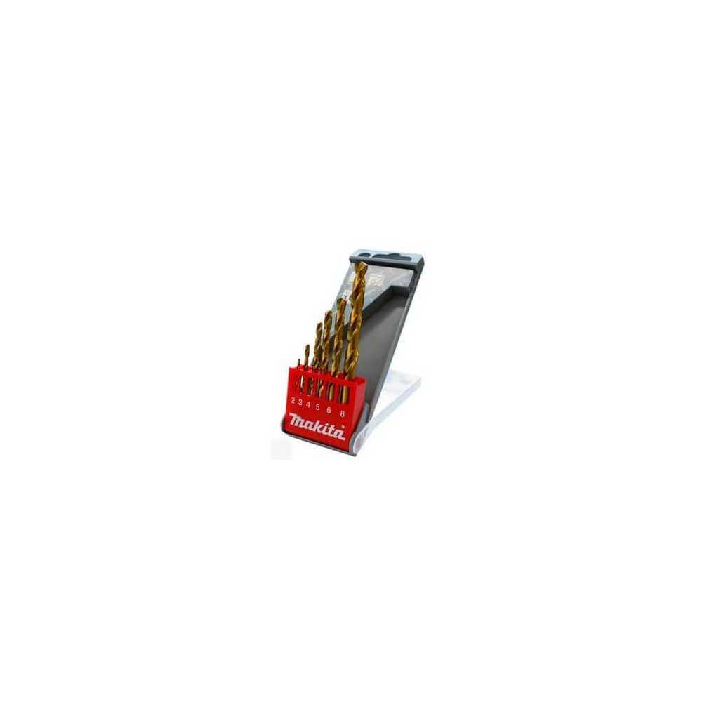 Set Brocas con Recubrimiento de Titanio 6 piezas Makita D-44183 - Imagen 2
