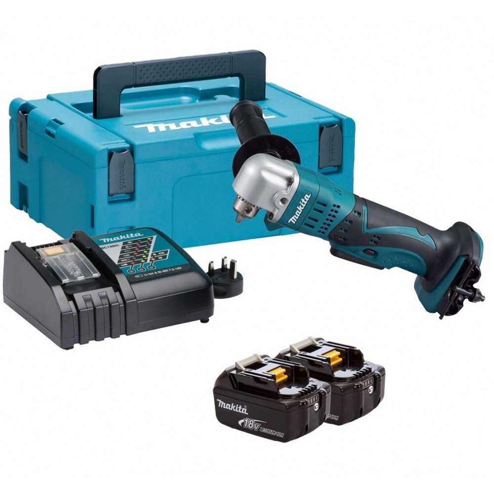 Taladro Angular Inalambrico 10mm (3/8") Makita DDA350RFE - Imagen 3