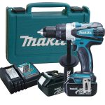 Taladro Atornillador Inalámbrico 13 mm- 2 vel Variables (max Torque 88 Nm) 2,3 kg Makita DDF458RFE