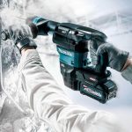 Martillo Demoledor Inalámbrico SDS-MAX 40V 9.4J Sin Batería ni Cargador Makita HM001GZ - Imagen 5