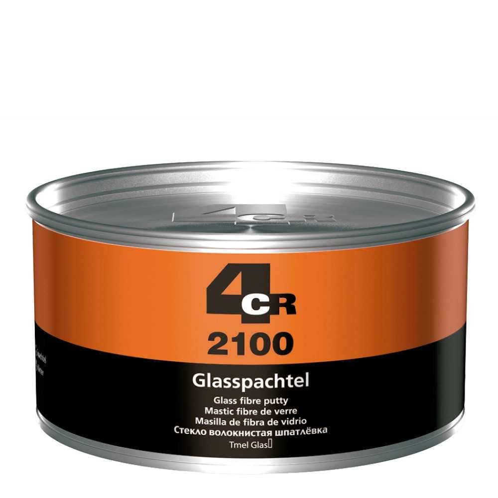 Masilla Fibra de Vidrio 1,8kg Fiberglass Putty Automotriz 2100 4CR - Imagen 1