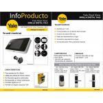 Mirilla Digital Real View 3.2" Yale 135580