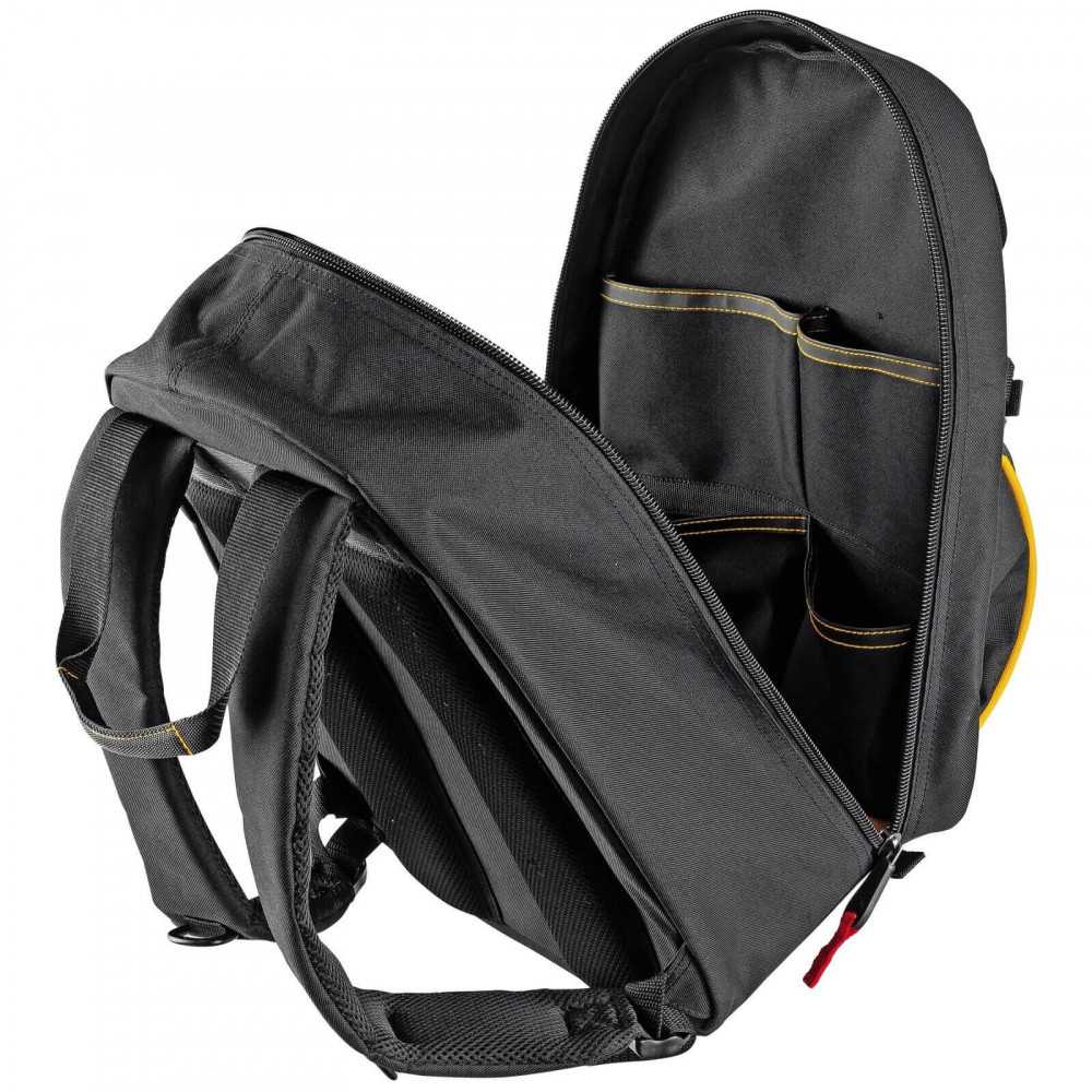 Mochila de herramientas 17" C/18 Bolsillos CAT 980203N - Imagen 3